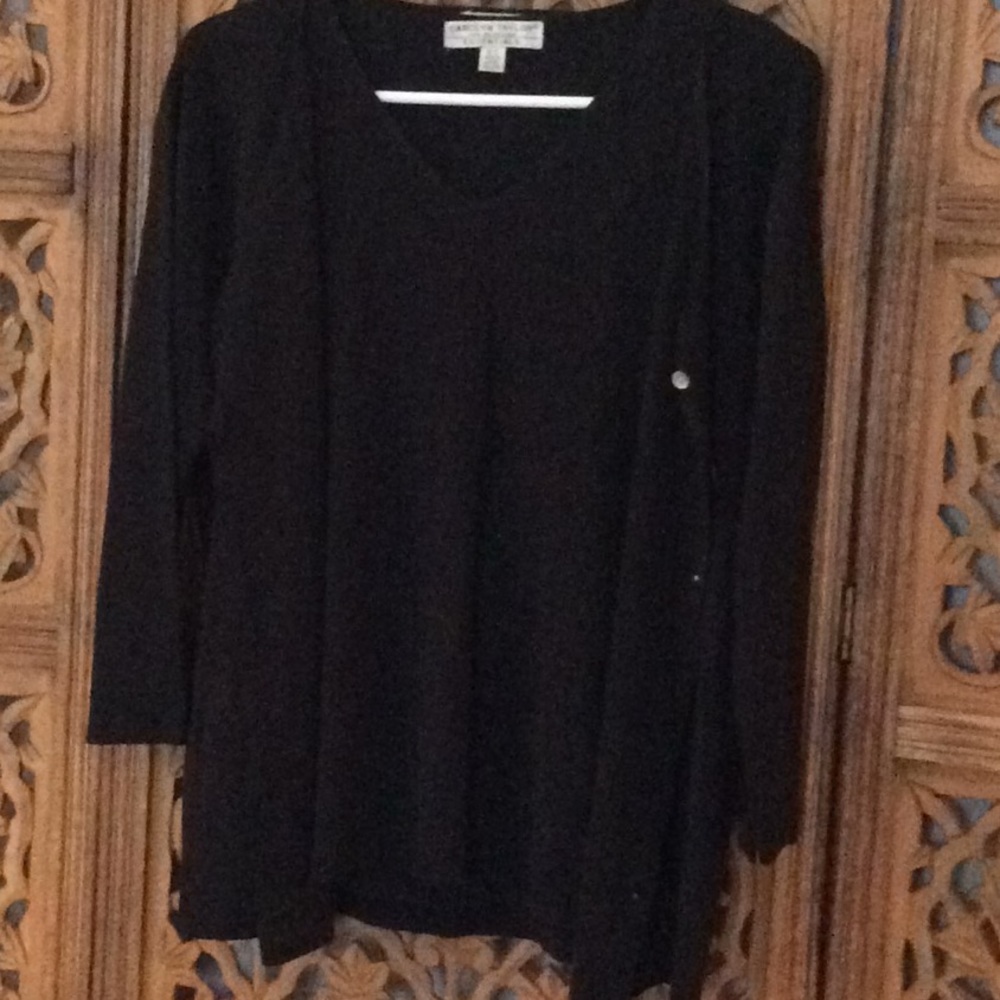 3/4 sleeves cardigan (2 pieces)